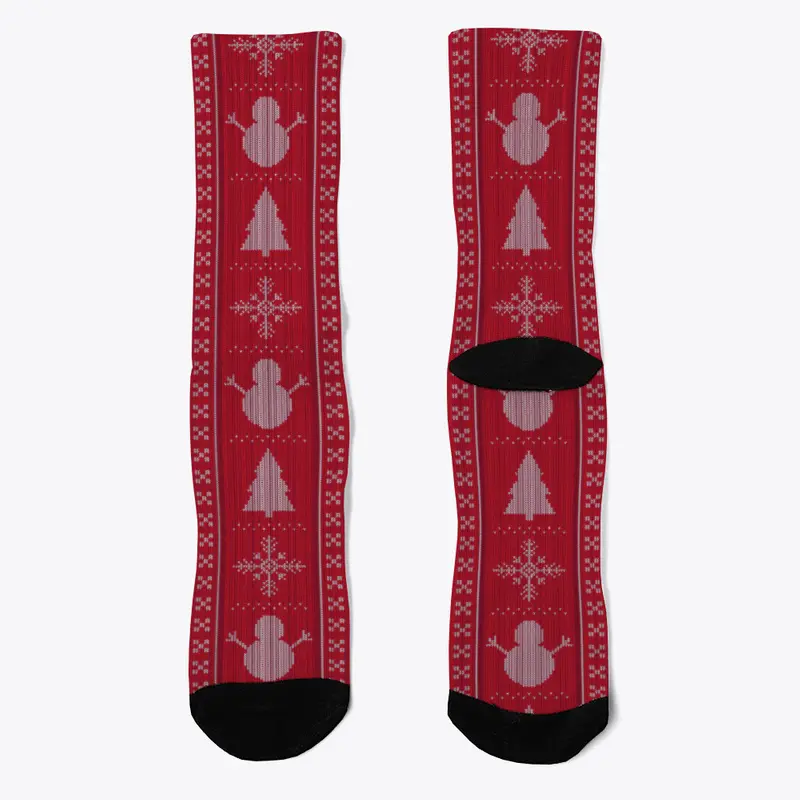 Christmas Pattern Socks